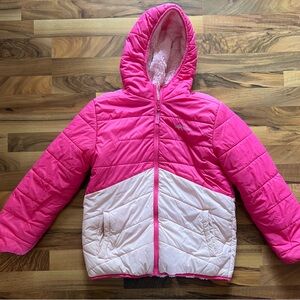 Eddie Bauer Pink Hooded Jacket - Youth M (10/12)